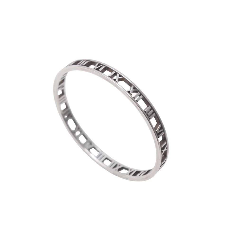 Tiffany Atlas Bangle Bracelet Silver